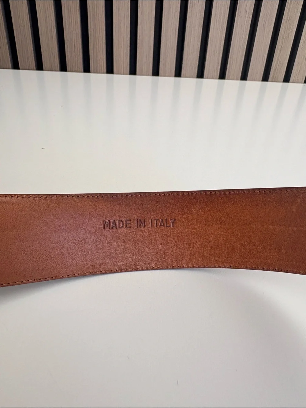 RALPH LAUREN Suede Belt